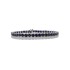 Blue Sapphire Bracelet 14Kt White Gold, 14.67cttw 4MM