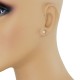Certified 0.80 Carat TW Round Diamond Stud Earrings 14Kt Gold Certified 0.80 Carat TW Round Diamond Stud Earrings 14Kt Gold