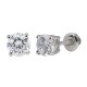 1 1/2 Carat TW Round Diamond Stud Earrings in 14Kt Gold 1 1/2 Carat TW Round Diamond Stud Earrings in 14Kt Gold