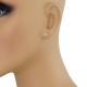 1/2 Carat TW Round Diamond Stud Earrings in 14Kt White Gold