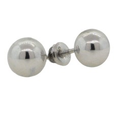 Sterling Silver Ball Stud Earrings 7mm