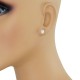 2 Carat TW Round Diamond Stud Earrings in 14Kt White Gold 2 Carat TW Round Diamond Stud Earrings in 14Kt White Gold