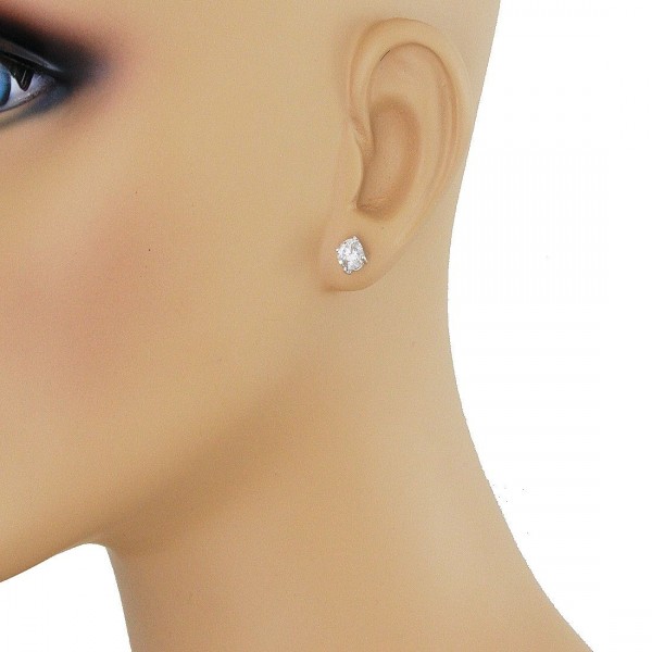 1 4 5 Carat Tw Martini Setting Round Diamond Stud Earrings In 14kt 1 4 5 Carat Tw Martini Setting Round Diamond Stud Earrings In 14kt White Gold