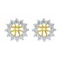  Cubic Zirconia Earring jackets in Sterling Silver