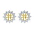  Cubic Zirconia Earring jackets in Sterling Silver