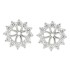  Cubic Zirconia Earring jackets in Sterling Silver