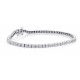 Womens Diamond Bracelet 14Kt White Gold, 0.35cttw