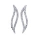 Diamond Fashion Drop Earrings in 10Kt White Gold