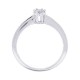 Genuine Diamond Cluster Ring in 10Kt White Gold