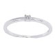 Genuine Diamond Accent Promise Ring in 10Kt White Gold