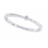 Illusion Set Diamond Promise Ring in 10Kt White Gold