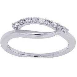 Women's Fashion Diamond Ring in 14kt White Gold