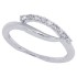 Women's Fashion Diamond Ring in 14kt White Gold