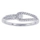 Diamond Right Hand Ring in 10Kt White Gold