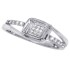 Cubic Zirconia Fashion Ring Sterling Silver 